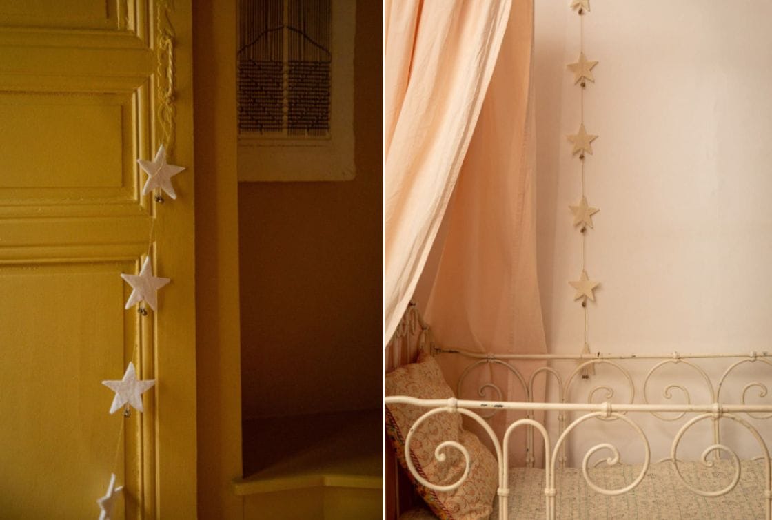 Guirnalda de fieltro FALLING STARS