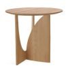 mesa auxiliar madera ethnicraft Mesa Aux GEOMETRIC
